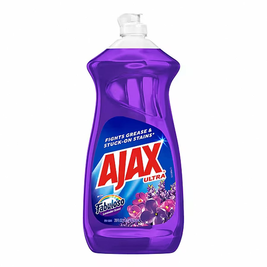 Ajax Dishwashing Liquid With Fabuloso Lavender