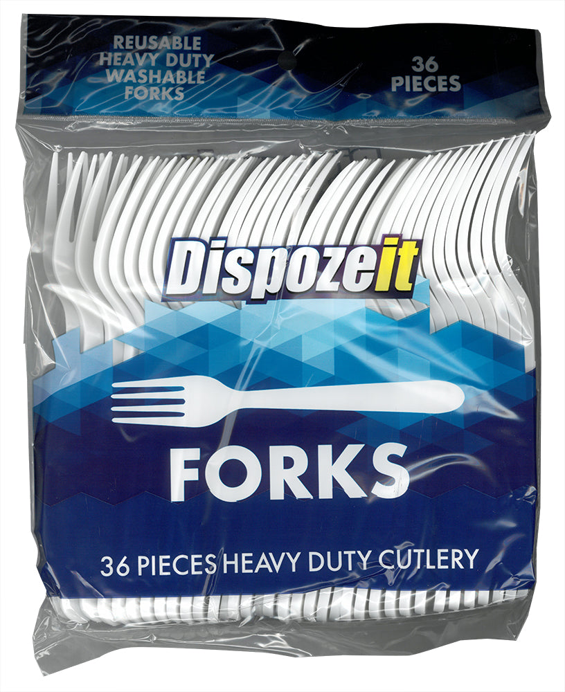 Plastic Forks-Heavy Duty