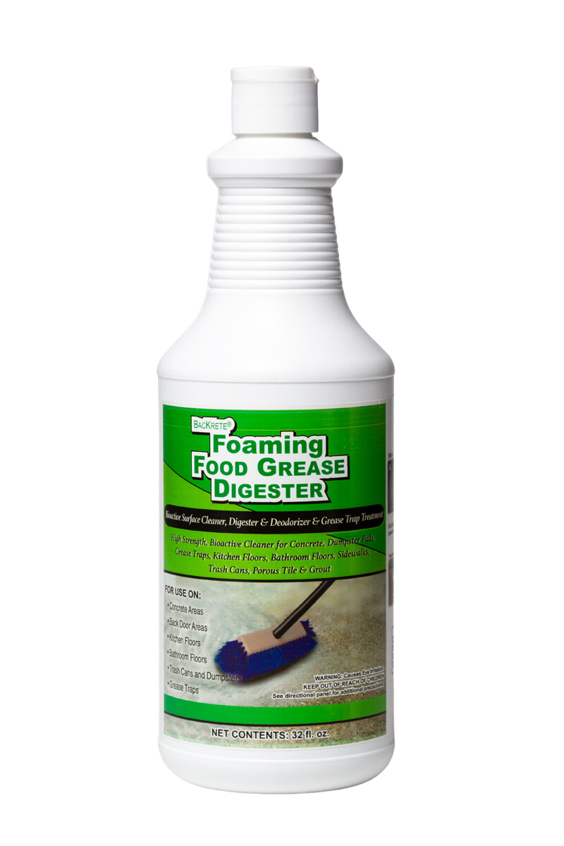 BacKrete Foaming Food Grease Digester