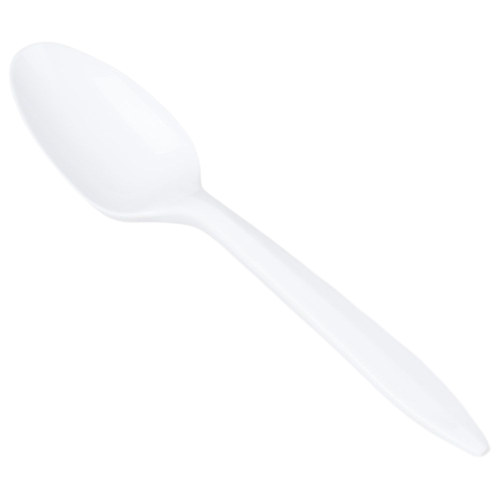 White Med Spoons
